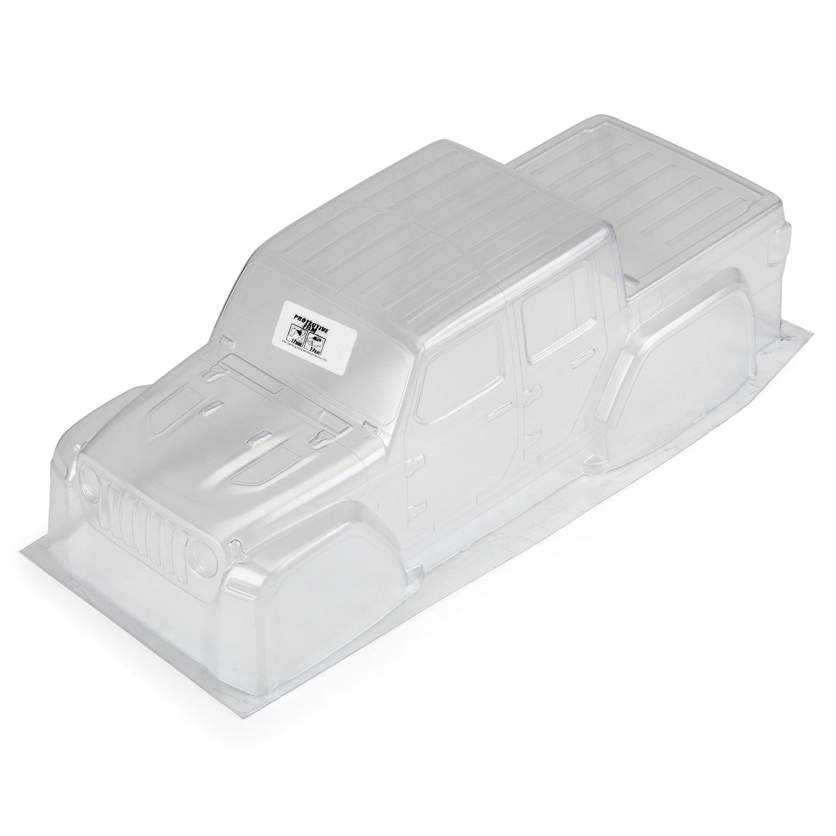 1/10 Jeep Gladiator Rubicon Clear Body: Granite