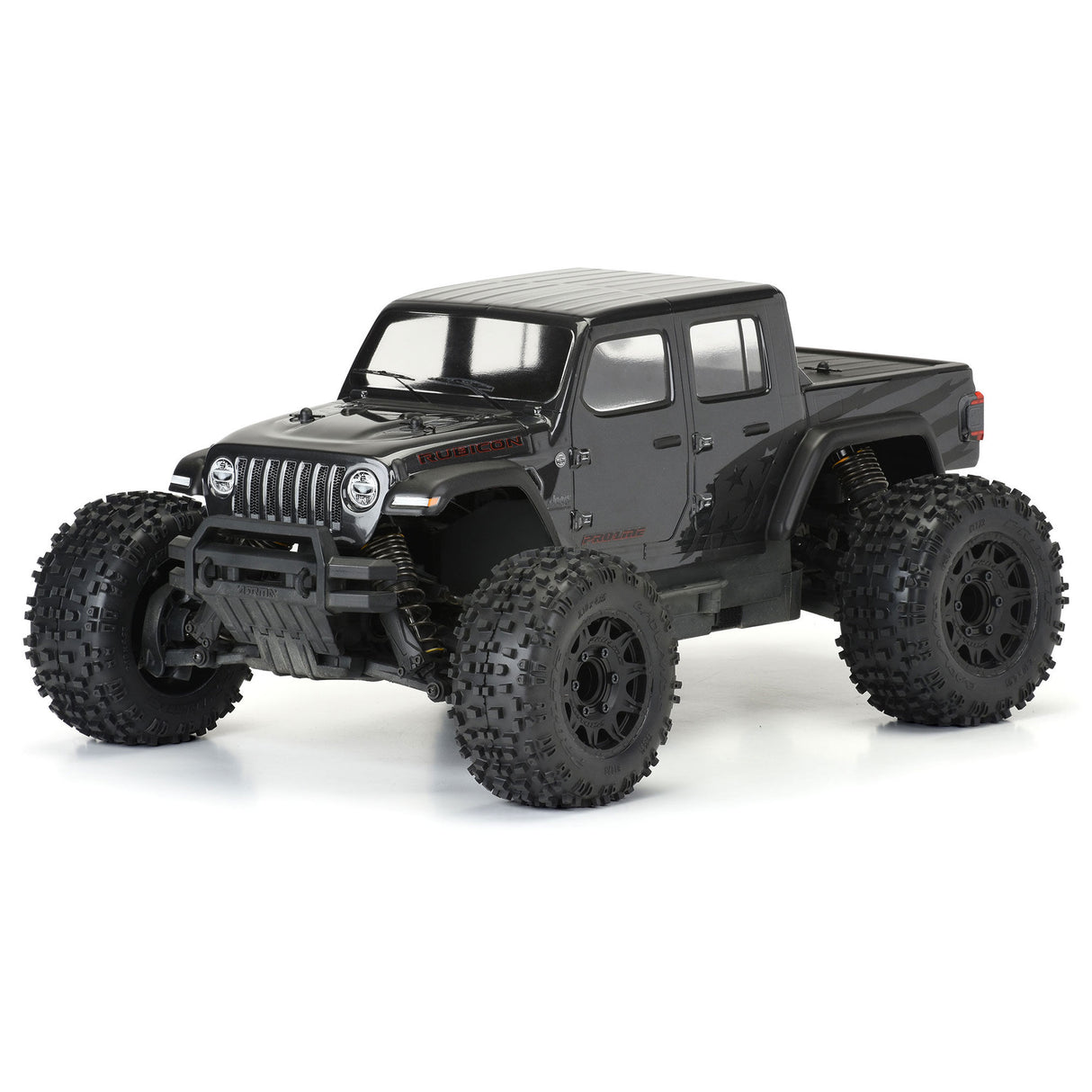 1/10 Jeep Gladiator Rubicon Clear Body: Granite