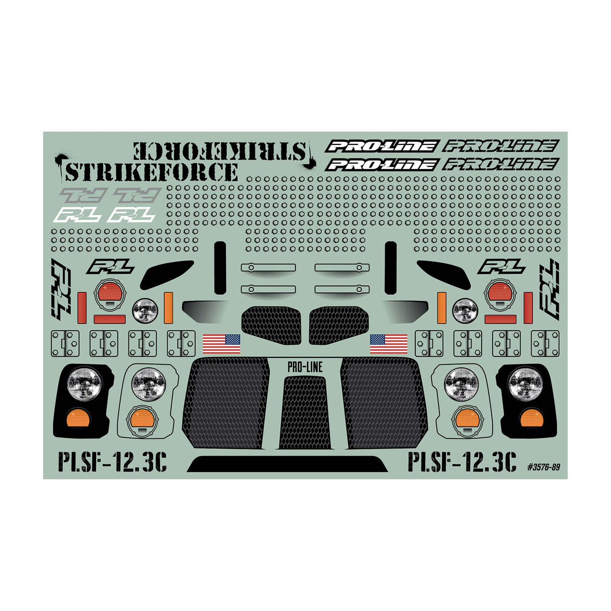 Strikeforce Clear Body 12.3 (313mm) Crawlers