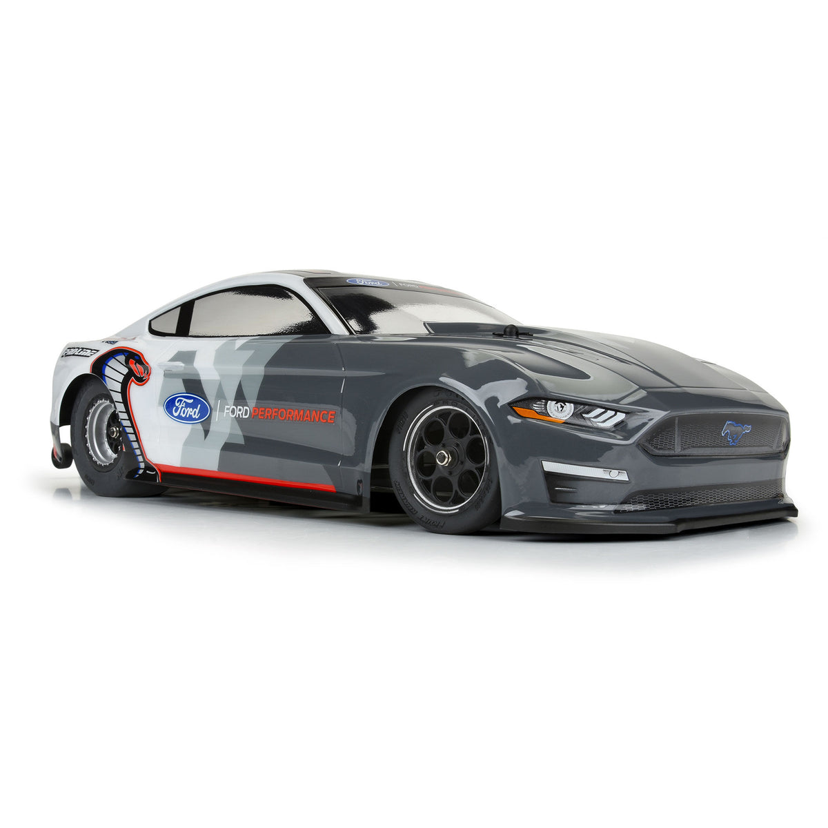 1/16 '21 Mustang Cobra Jet Clr Bdy: Losi Mini Drag