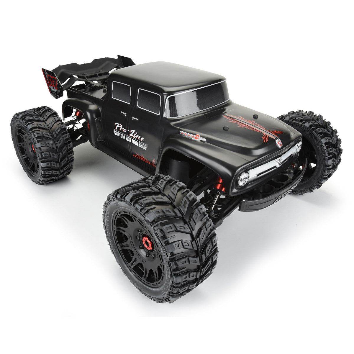 1/5 Pre-Cut Ford F-100 Bash Armor Black Body: Kraton 8S