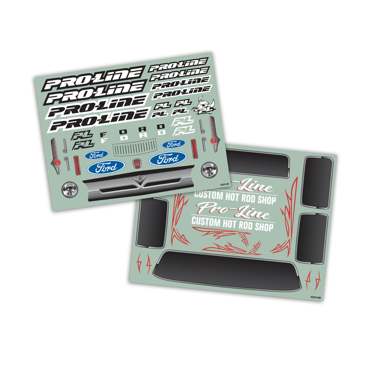 1/5 Pre-Cut Ford F-100 Bash Armor Black Body: Kraton 8S