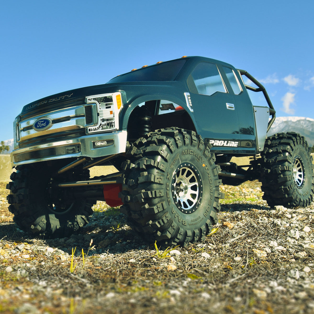 2017 Ford F-250 Super Duty Cab-Only Clear Body for SCX6