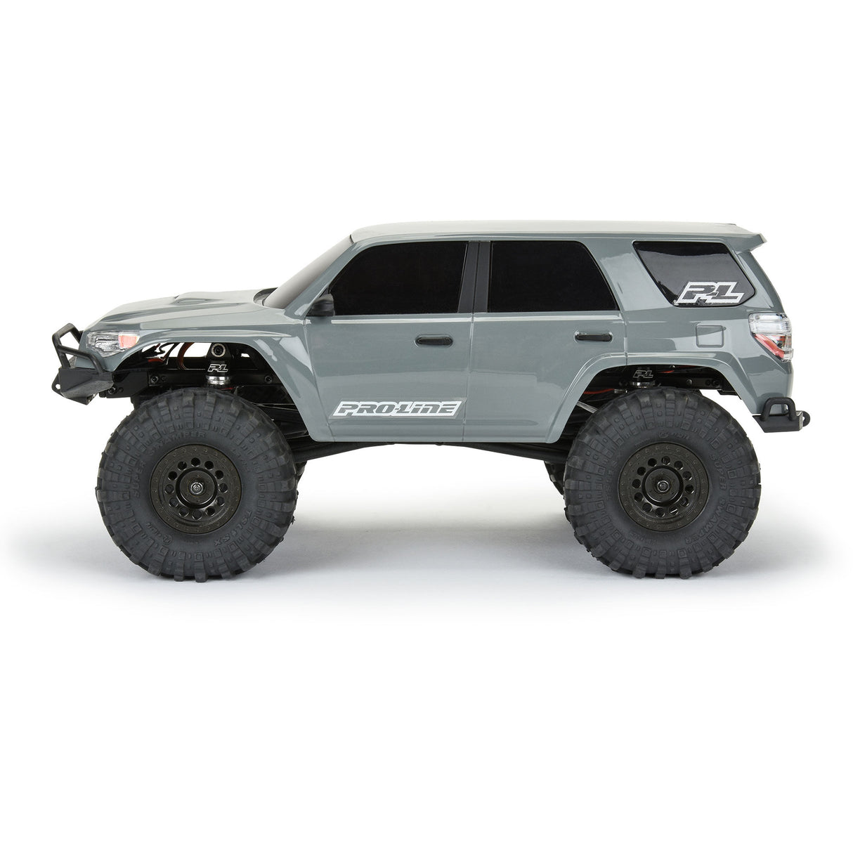 2024 Toyota 4Runner Hard Body Painted (Lunar Rock Gray) and Assembled for Axial SCX24 (132mm Wheelbase)