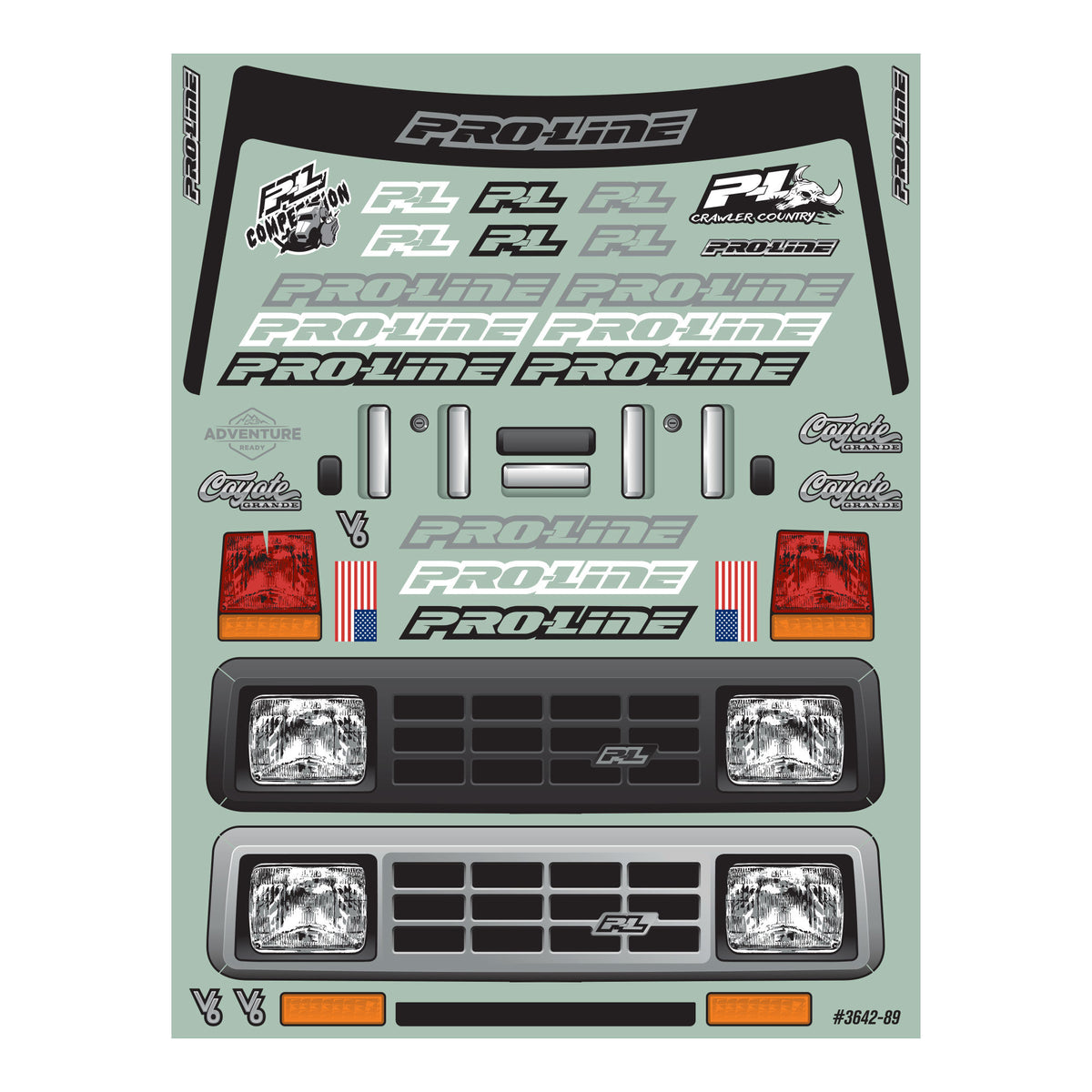 Coyote Grande Clear Body for SCX6