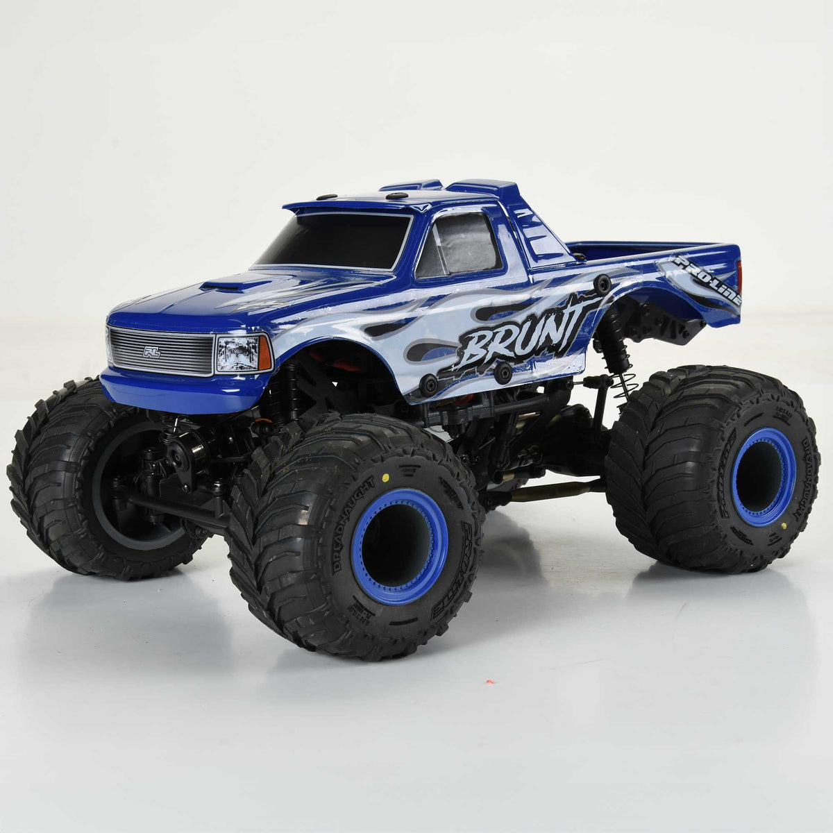 Pre-Cut Brunt Tough-Color Blue Body for Losi Mini LMT