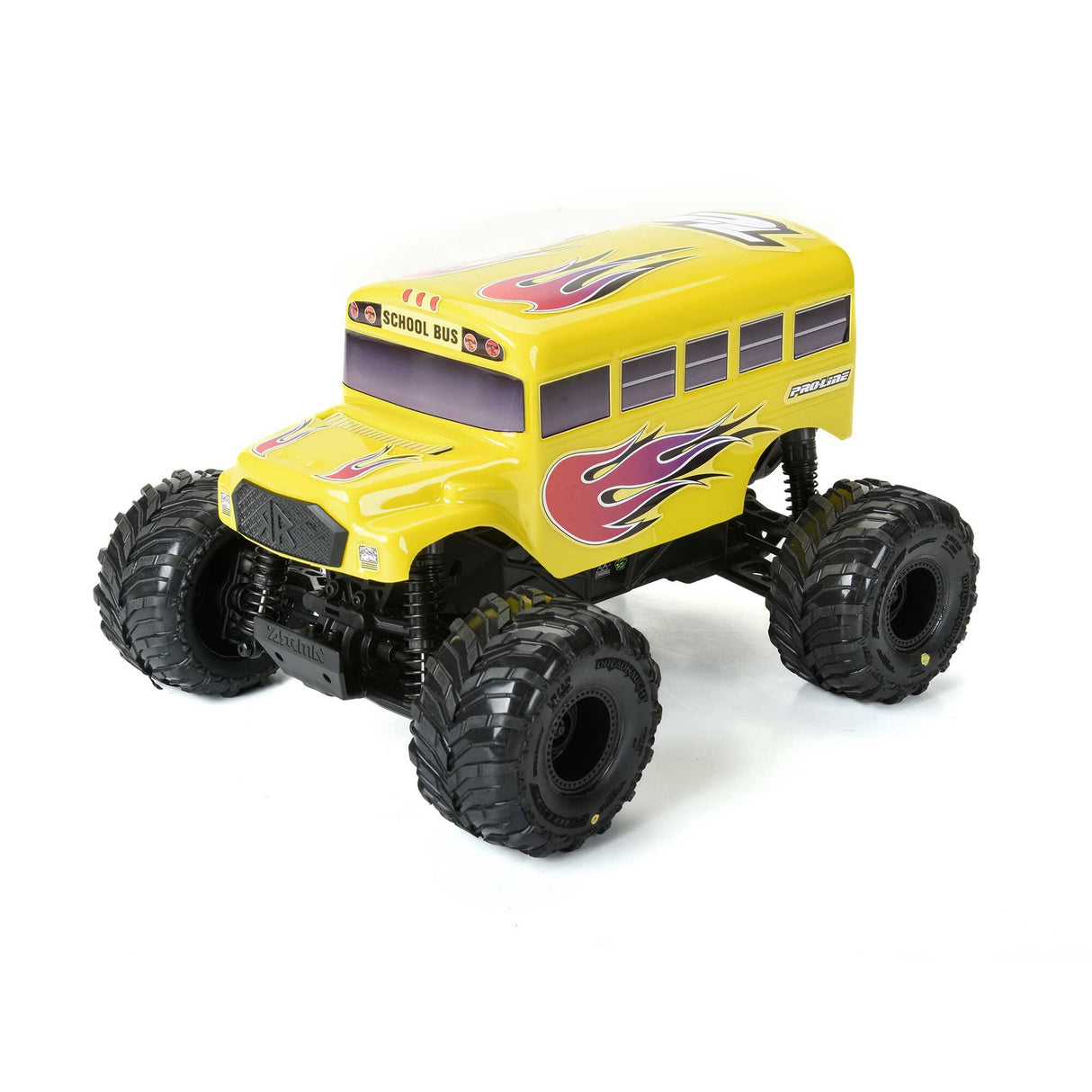 School Bus Pre-Cut/Pre-Painted Yellow Body for ARRMA Gorgon/Quake GROM