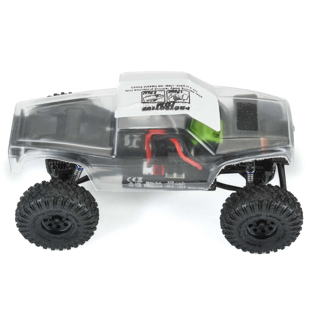 Pre-Cut Coyote High Performance Clear Body for Axial SCX30