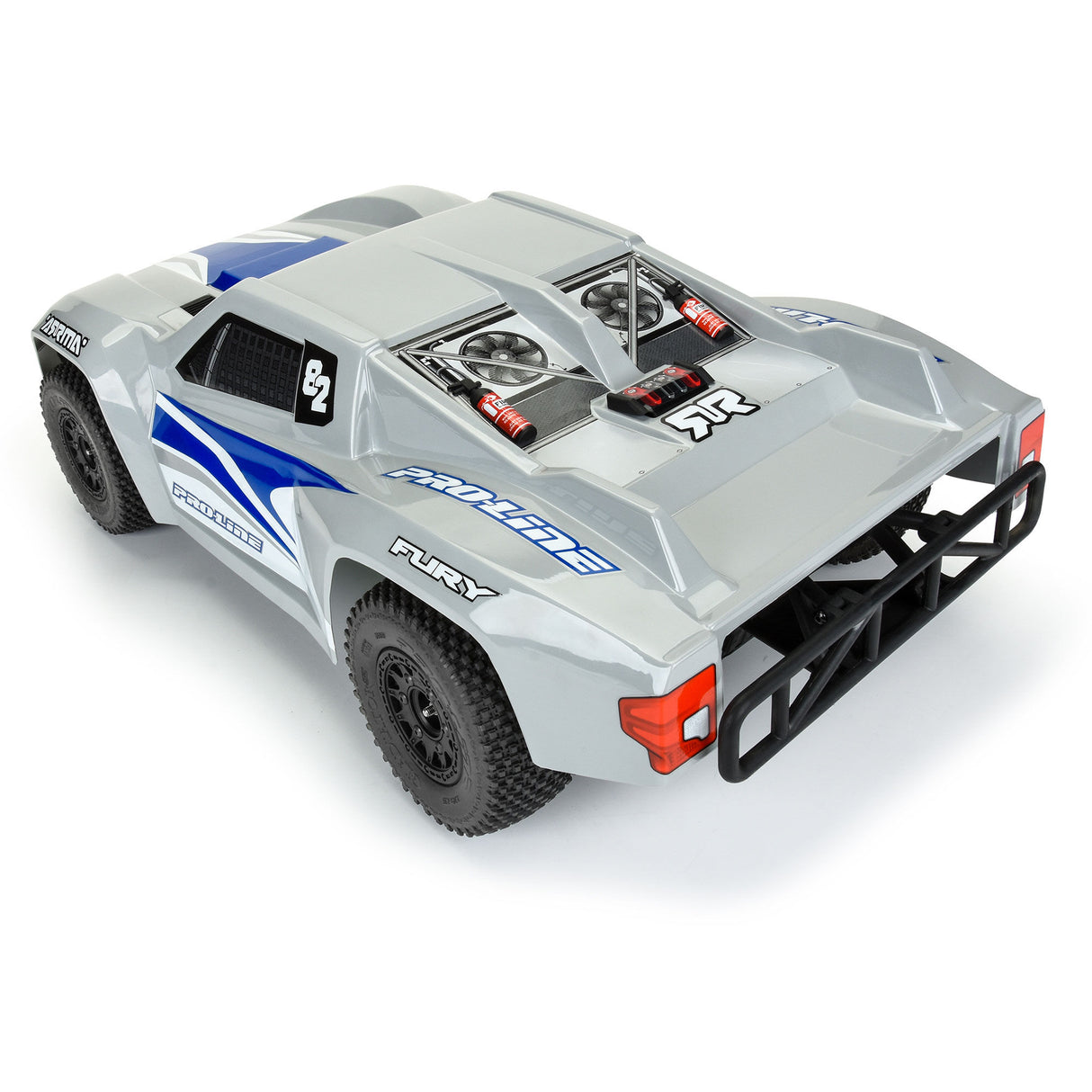 Pre-Cut Sector Tough-Color Gray Body for ARRMA Fury