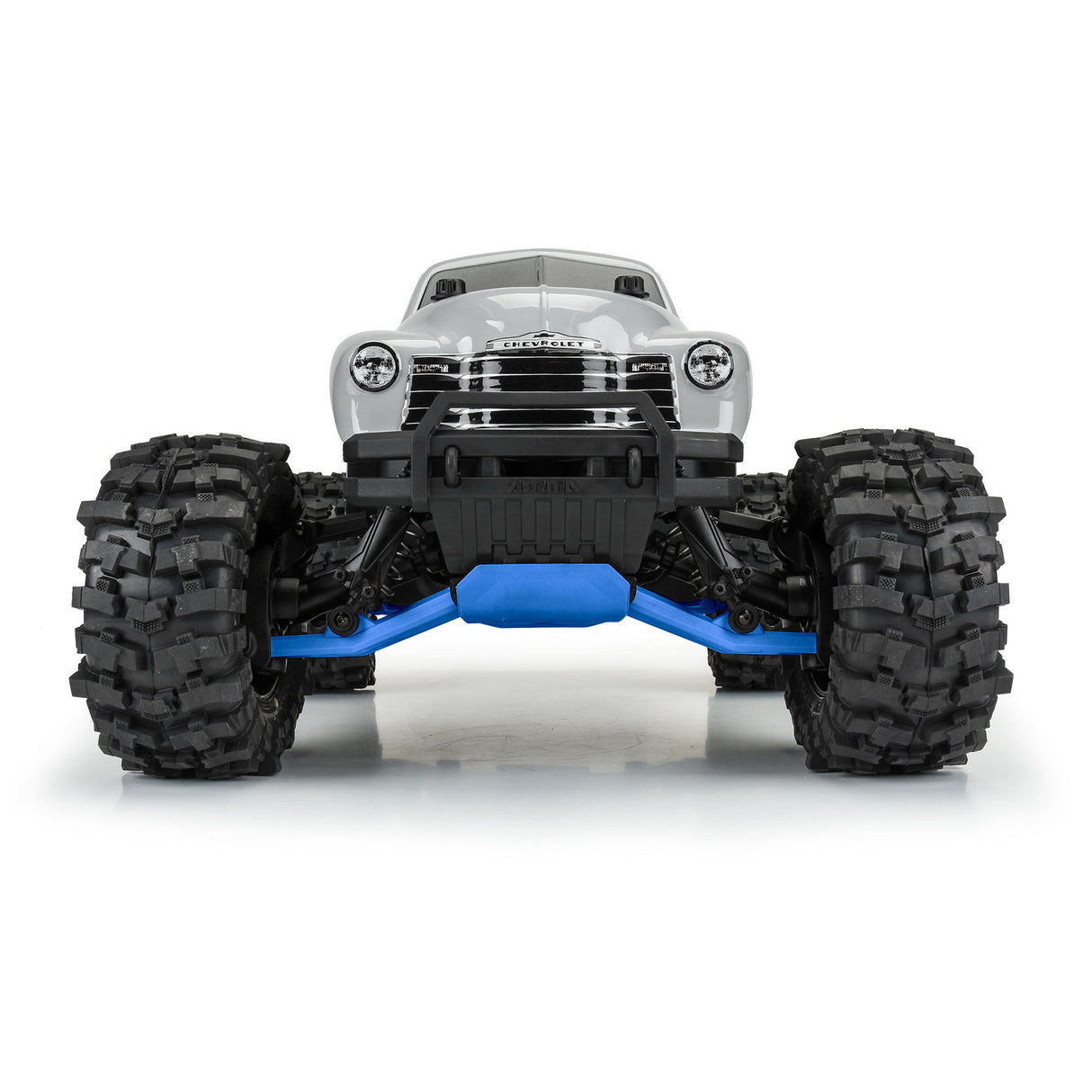 Bash Armor F/R Skid Plates (Blue) for ARRMA 3S Vehicles