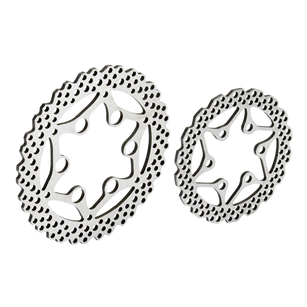 YZ Style Steel Front and Rear Brake Rotor: Promoto-MX