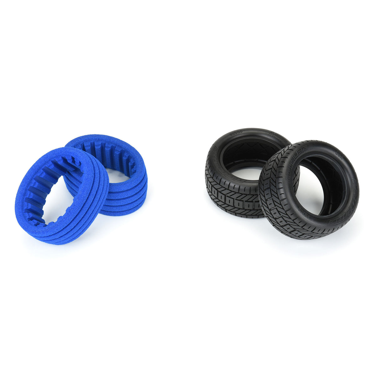 Hot Lap 2.2" MC (Clay) Dirt Oval Buggy Rear Tires (2)