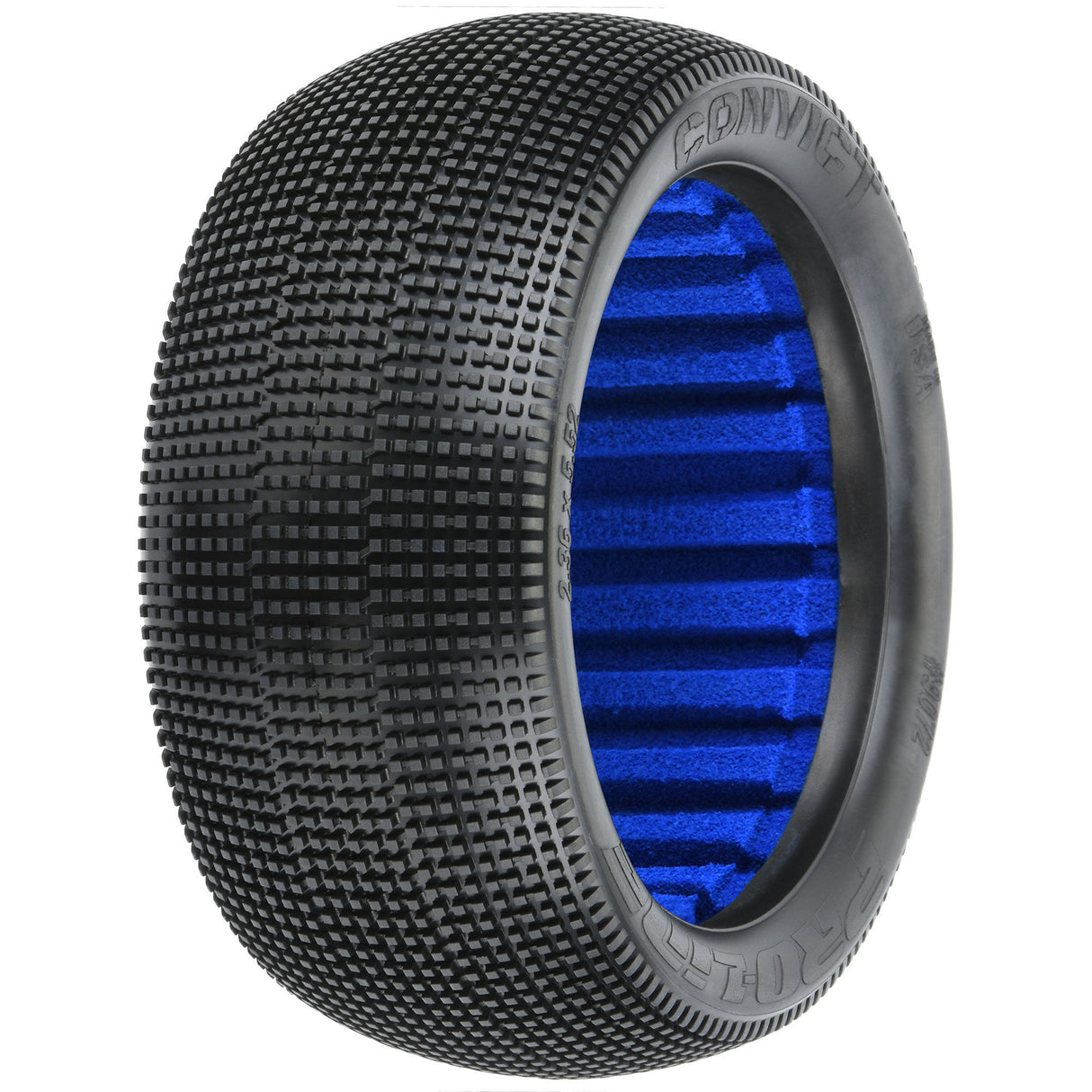 1/8 Convict S5 Front/Rear 4.0" Off-Road Truggy Tires (2)