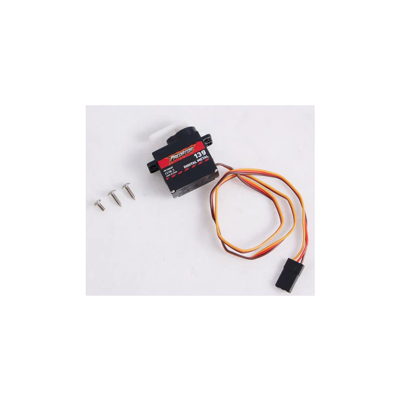 13g digital metal gear servo positive with 300mm wire