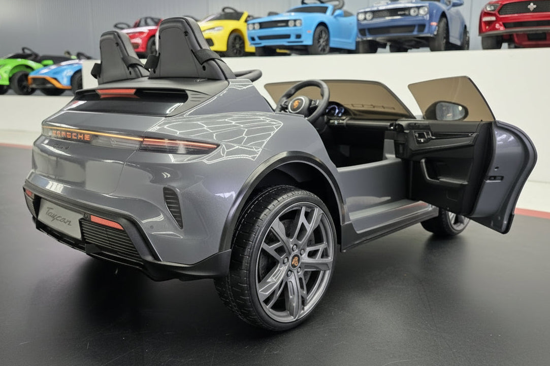 Porsche Taycan 24V elbil för barn – 2 personer