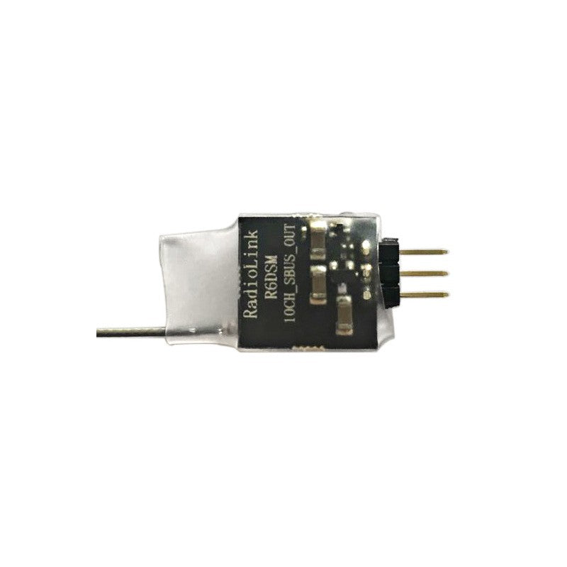 R6DSMicro (1g) 2.4Ghz 10Ch S.Bus Receiver (DSSS + FHSS)