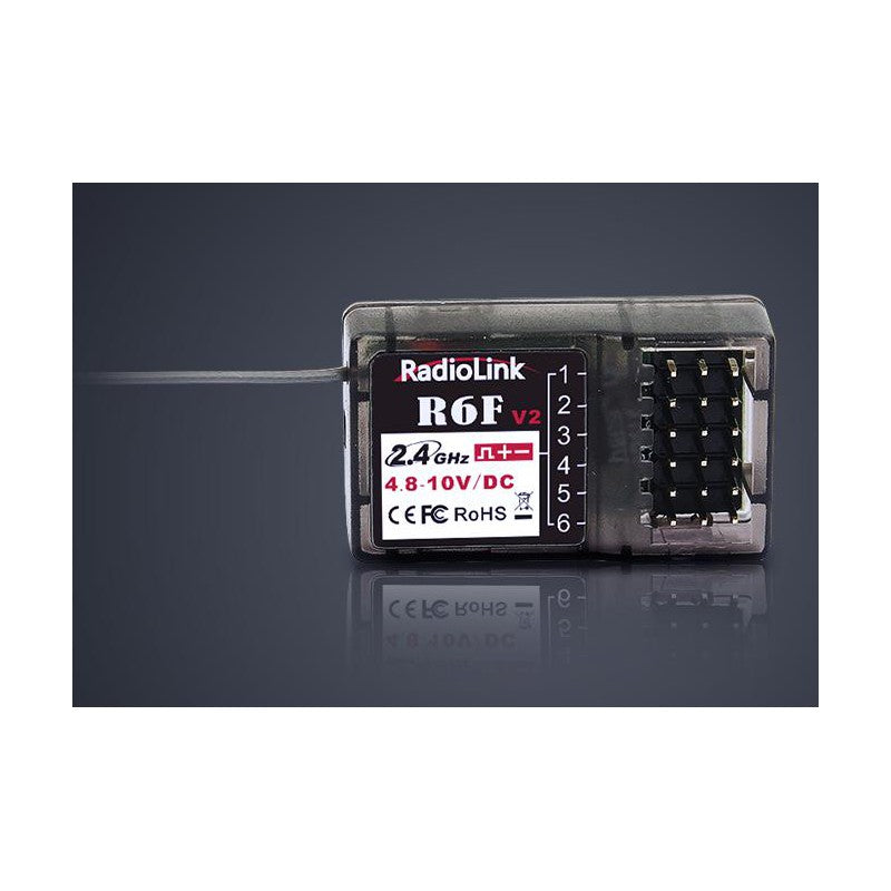 R6F 2.4Ghz 6Ch Receiver for RC4GS, RC6GS, T8FB & T8S