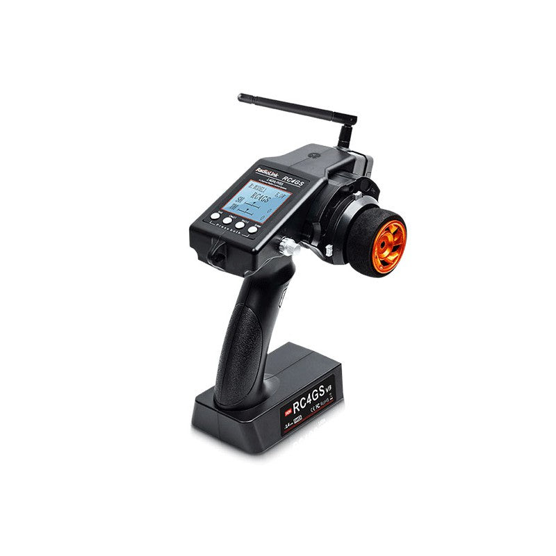 RC4GS V3 5-Channels radio with R6FG gyro integrated Receiver