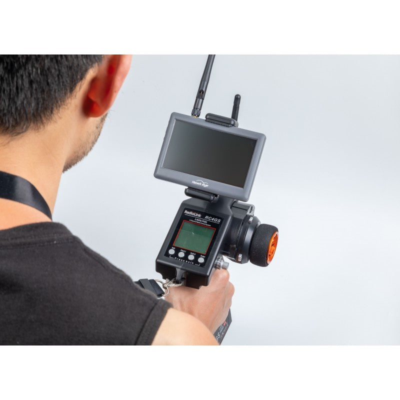 RC4GS V3 5-Channels radio with R6FG gyro integrated Receiver