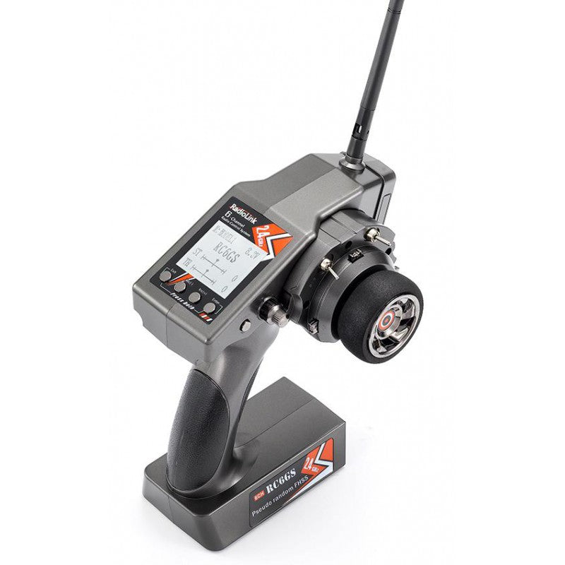RC6GS V3 7-Channels radio with R7FG gyro integrated Receiver