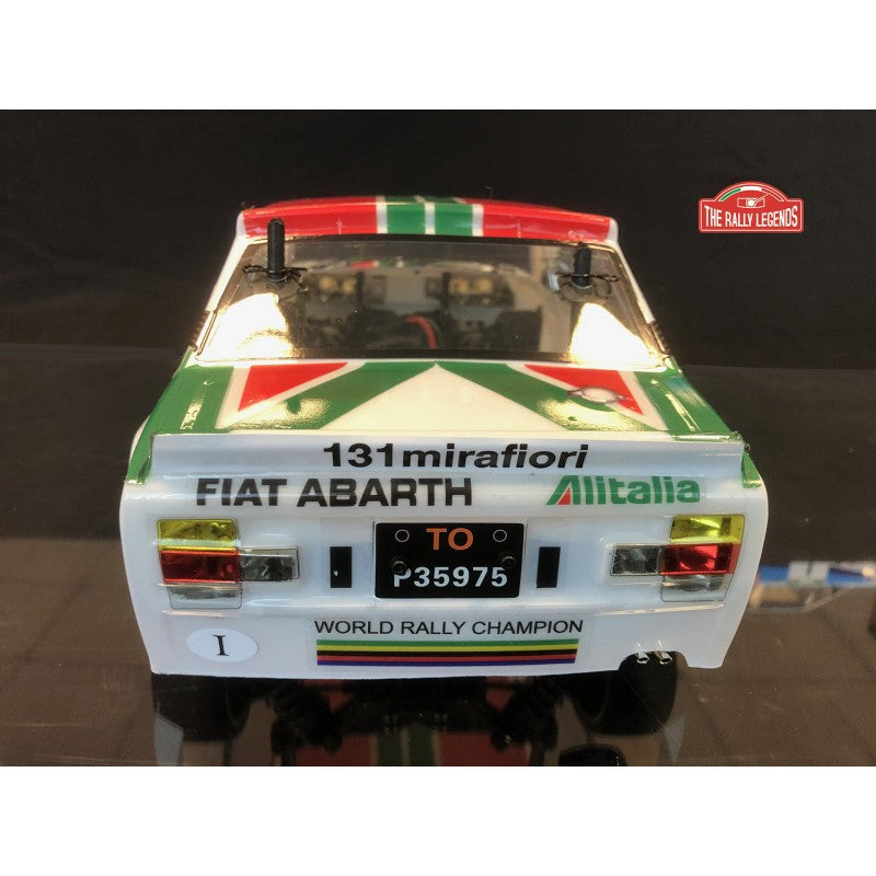 Fiat 131 rally clear body + ACCESSORIES