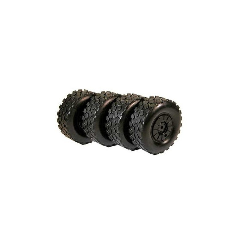 Iveco Trakker Tires glued on rims set (4)