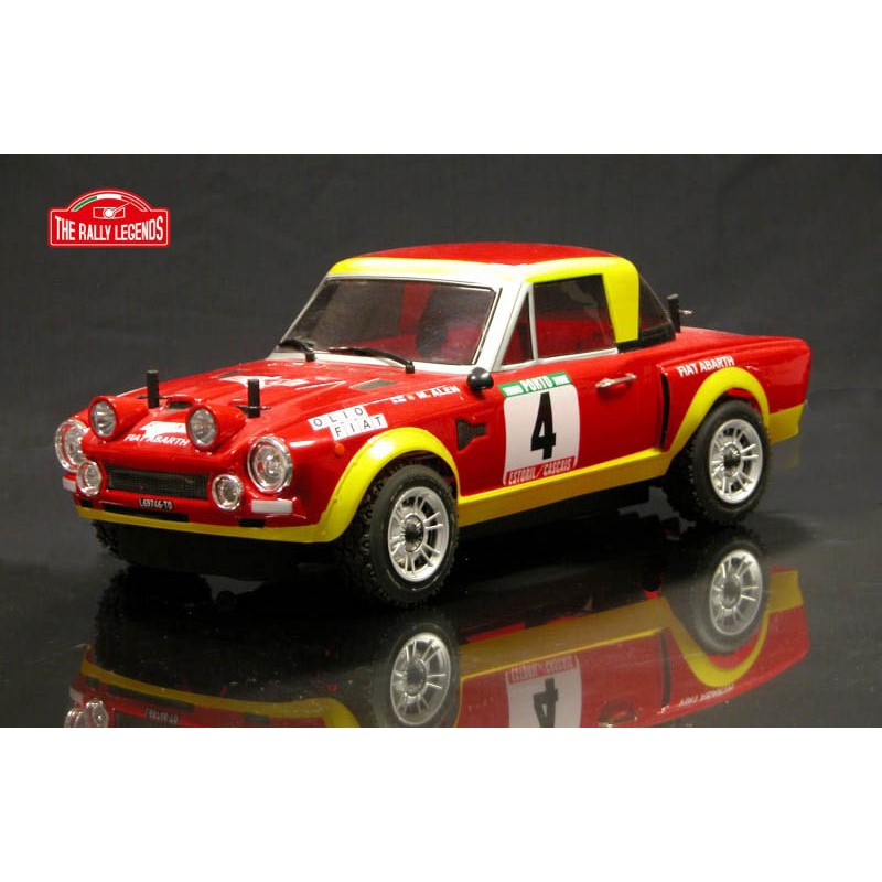 124 RALLY CLEAR BODY WITH ACCESSORIES