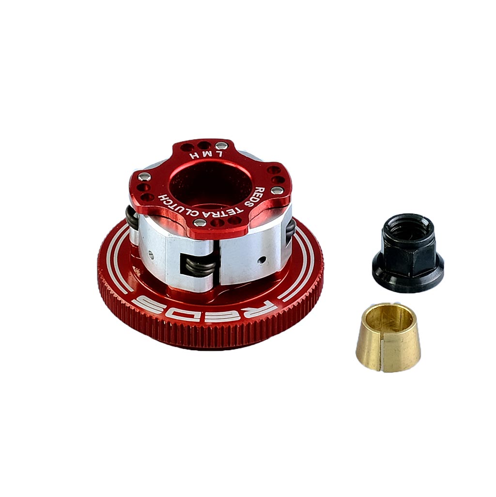 REDS REDMUQU0080 - Reds Racing Clutch Tetra X alu 32mm adjustable 4 shoes without bell