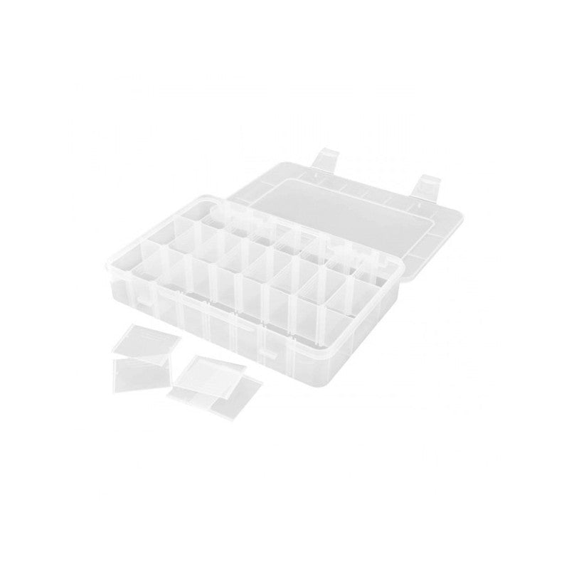 Assortment Case 24 compartments variabel 202x137x40mm