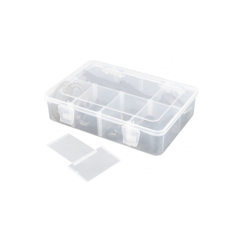 Assortment Case 8 compartments variabel 187x126x43mm