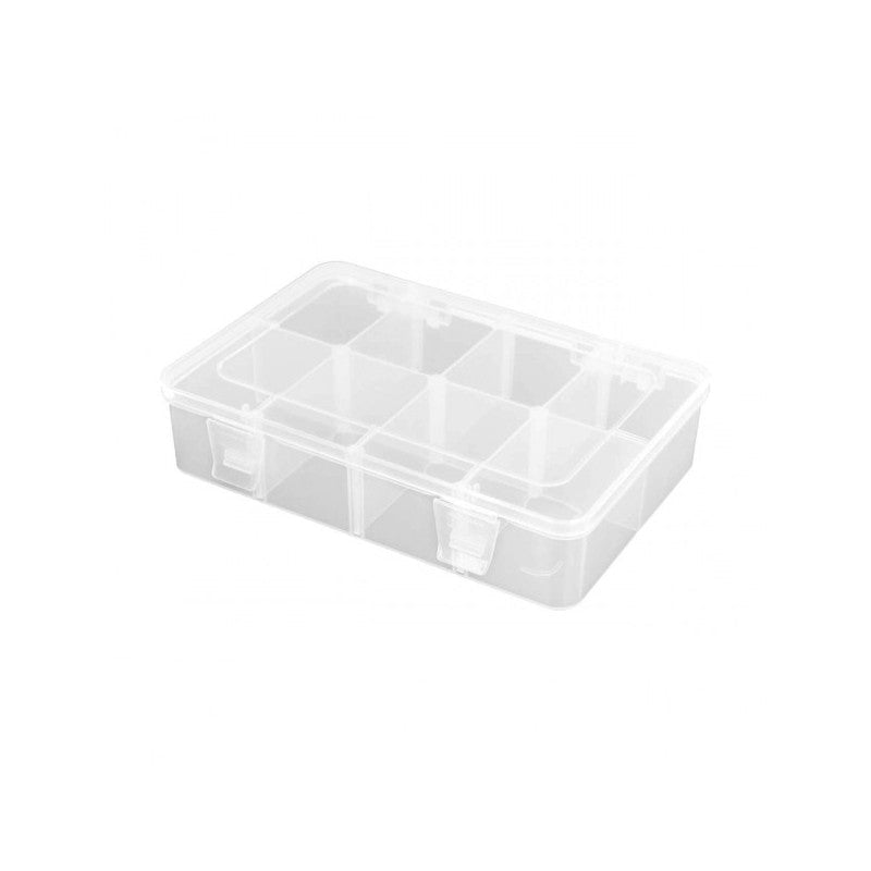 Assortment Case 8 compartments variabel 187x126x43mm