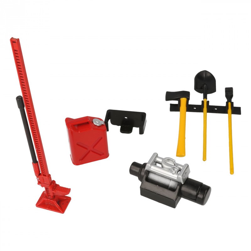 Tool set with mount - Red