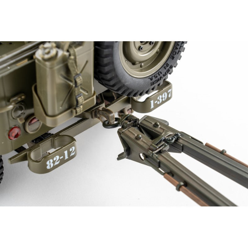 OPTION for 1/12 1941 Willys MB - M3 37mm Anti-tank Gun