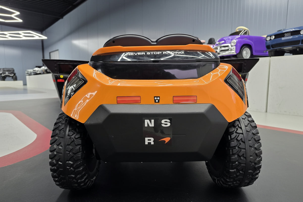 McLaren Rally 12V elbil för barn – 1 person