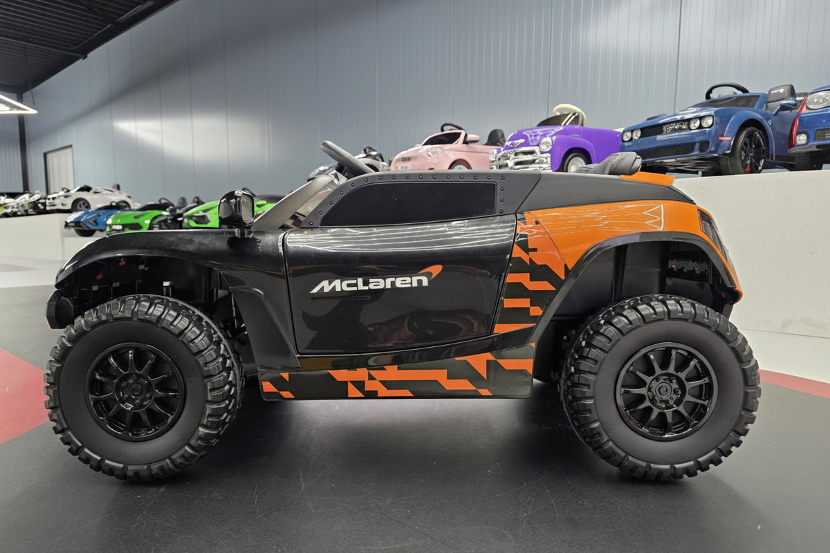 McLaren Rally 12V elbil för barn – 1 person