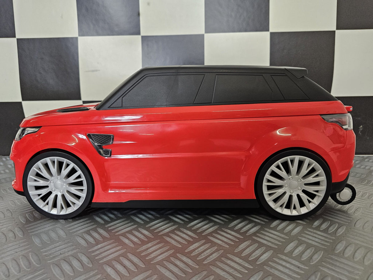 Range Rover resväska och gåbil i ett