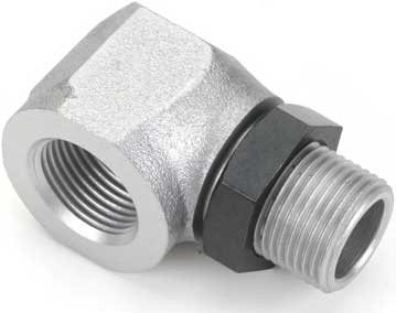 Saito SA125A140 - Right Angle Muffler Adapter FA-125, FG-21