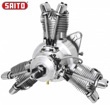 Saito SAFG-60R3 - FG-60R3 60cc 4-stroke 3-cyl Radial Gasoline Engine