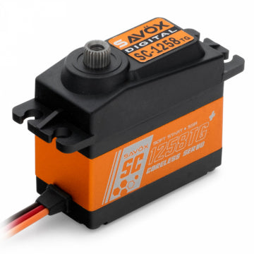 Savöx SC-1258TGPLUS - SC-1258TG Plus Servo 12Kg 0,08s Alu Coreless Titanium Gear