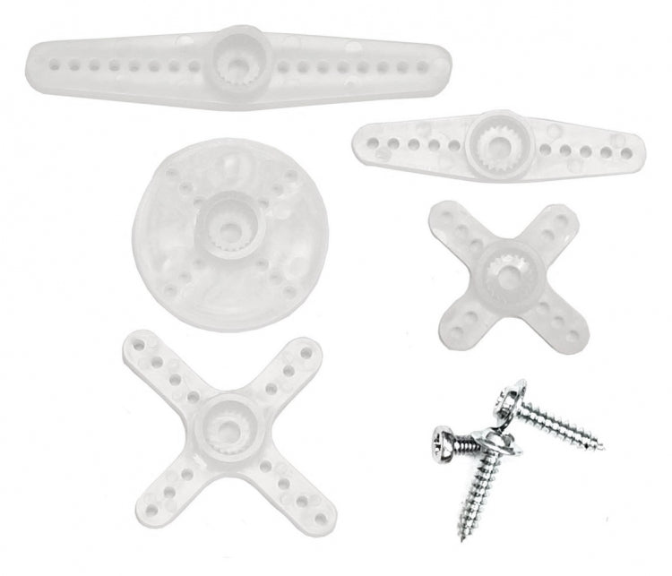 Servo Horn Set Standard Plastic Mini-servo 21t