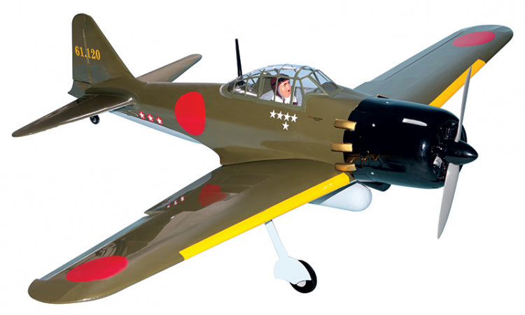 A6M Zero Fighter 15-20cc Gas ARF with Electric Retracts