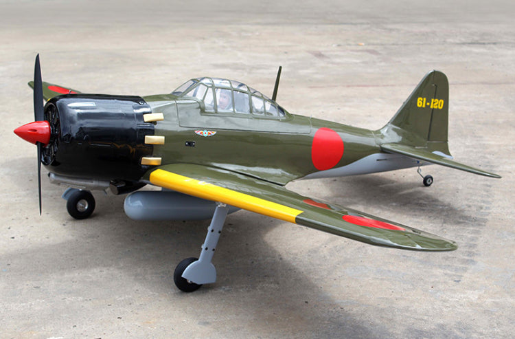 A6M Zero Fighter 15-20cc Gas ARF with Electric Retracts