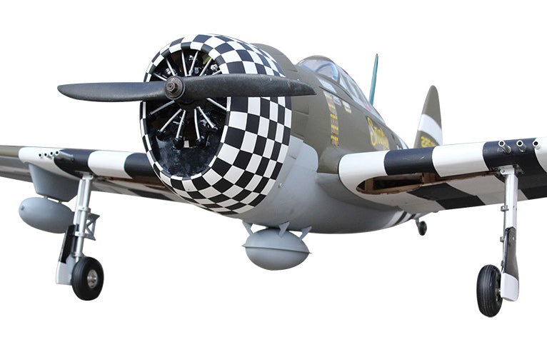 P-47G Thunderbolt ''Snafu'' 160cm ARF Electric retracts