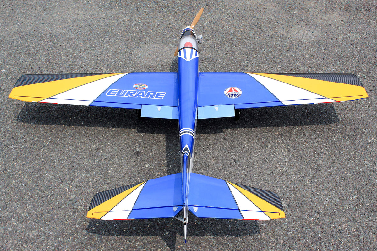 Curare Classic ARF Pattern Blue 162cm .61-.75/60E Eletric Retracts