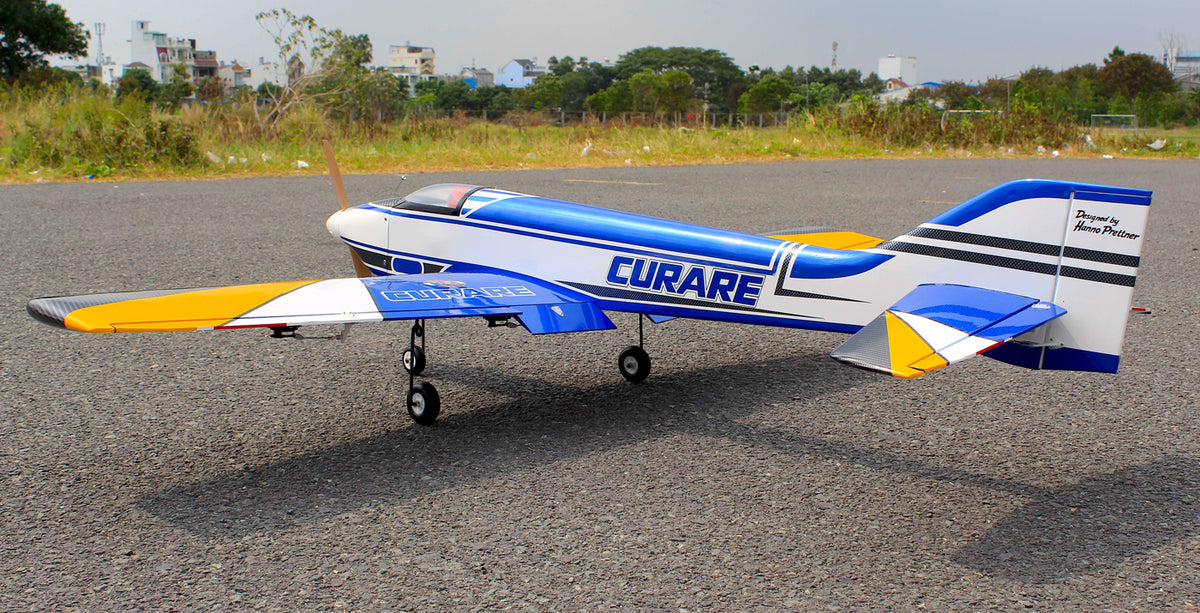Curare Classic ARF Pattern Blue 162cm .61-.75/60E No Retracts
