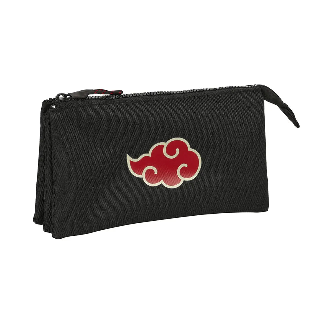 Triple flat pencil case - Akatsuki - Naruto