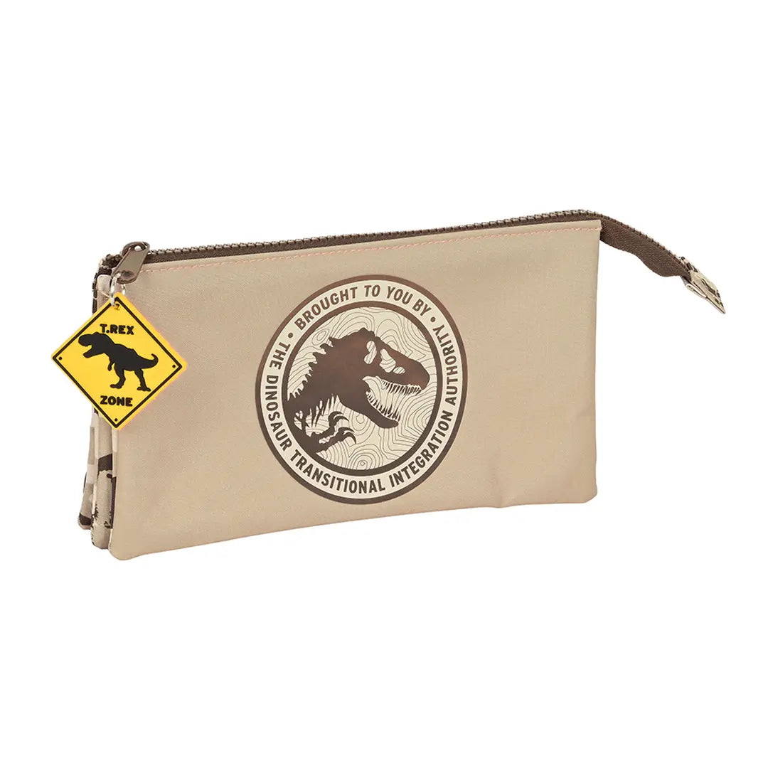 Triple flat pencil case - Dominion - Jurassic World