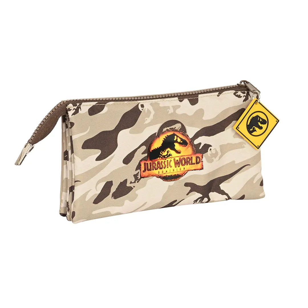 Triple flat pencil case - Dominion - Jurassic World