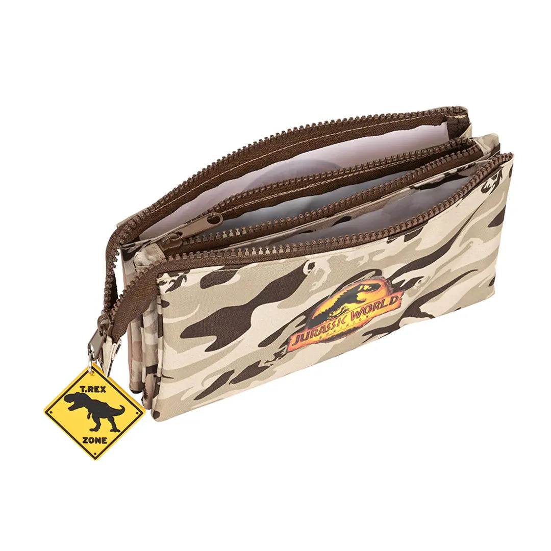 Triple flat pencil case - Dominion - Jurassic World