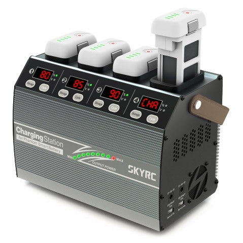 Charger Station 4P3 with cables (DJI Phantom)*